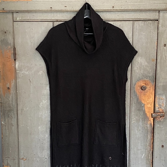 RUDSAK NWT Maradi Sweater Dress M/L Black Wool - Picture 4 of 11